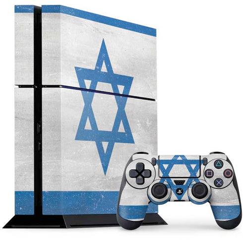 Israel Flag Distressed PlayStation PS4 Skins